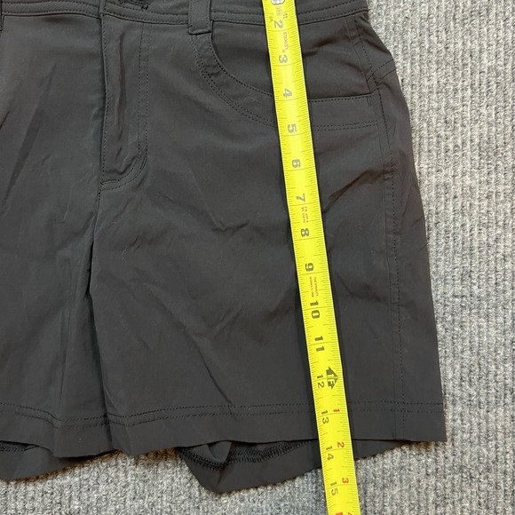 Eddie Bauer Guide Pro Shorts Womens 4 Small 4" Hiking Trail Stretch Zip Pockets - Picture 7 of 10